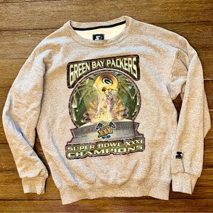 Vintage Green Bay Packers 1997 Superbowl Champions Crewneck Sweatshirt